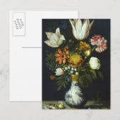 Bloemen in een Vase Briefkaart (Voorkant / Achterkant)