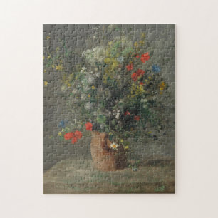 Bloemen in een Vase, c.1866 Legpuzzel