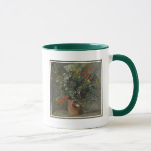 Bloemen in een Vase, c.1866 Mok