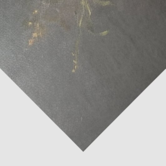 Bloemen in een Vase  olieafbrekende ontleding Tissuepapier