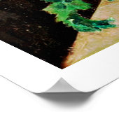 Bloemen in een Vase Paulus Theodorus van Brussel Poster (Hoek)