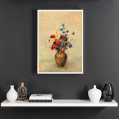 Bloemen in een Vase Poster