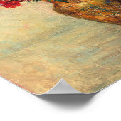 Bloemen in een Vase Poster (Hoek)