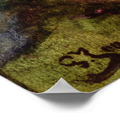 Bloemen in een Vase Poster (Hoek)