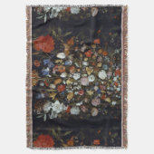 Bloemen in een Woodenschip Jan Brueghel de Ouder Deken (Voorkant Verticaal)