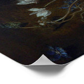 Bloemen in een Woodenschip Jan Brueghel de Ouder Poster (Hoek)