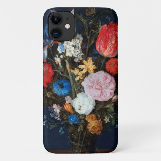 Bloemen in Glass Vessel, Jan Brueghel de Ouder Case-Mate iPhone Case (Achterkant)
