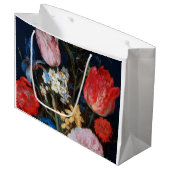 Bloemen in Glass Vessel, Jan Brueghel de Ouder Groot Cadeauzakje (Voorkant Gekanteld)