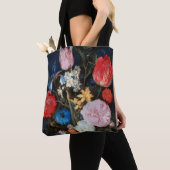 Bloemen in Glass Vessel, Jan Brueghel de Ouder Tote Bag (Dichtbij)