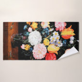 Bloemen in Glass Vessel, Jan Brueghel de Younger Badhanddoek (Badhanddoek)