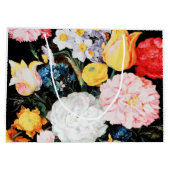 Bloemen in Glass Vessel, Jan Brueghel de Younger Groot Cadeauzakje (Achterkant)