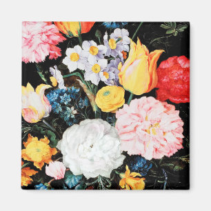 Bloemen in Glass Vessel, Jan Brueghel de Younger Magneet