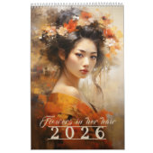 Bloemen in haar haar 2026 Kalender (Hoes)