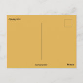 Bloemen in het Kirgizische Briefkaart (Achterkant)