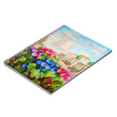 Bloemen in het raam van Konstantin Gorbatov Notitieboek (Linkerzijde)