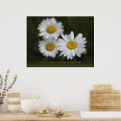 Bloemen in het veld poster (Keuken)