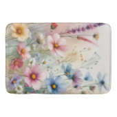 Bloemen in het wild badmat (Voorkant)