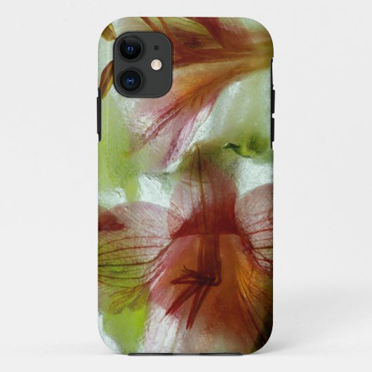 Bloemen in ijs Case-Mate iPhone case (Achterkant)