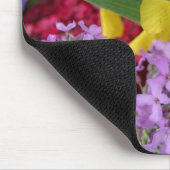 Bloemen in meerdere kleuren muismat (Hoek)