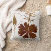 Bloemen in mid-century modern stijl kussen (Deken)