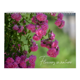 Bloemen in Natuur Kalender
