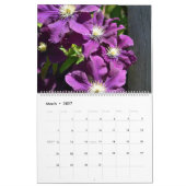 Bloemen in Natuur Kalender (Mar 2027)