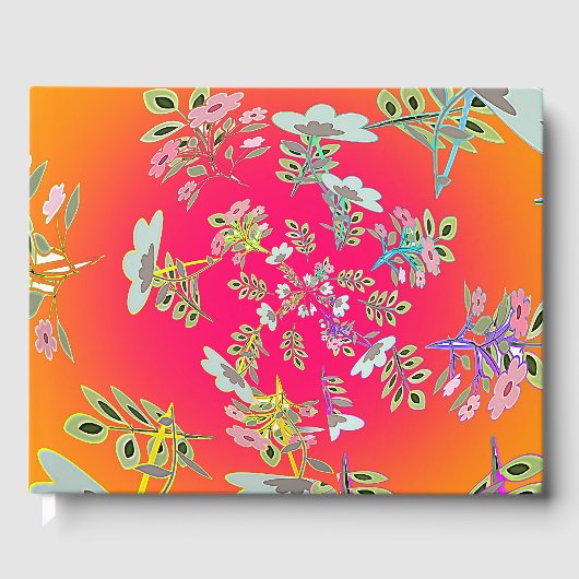 Bloemen in overvloed gastenboek (Voorkant)