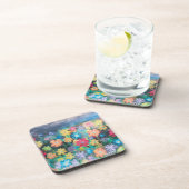 Bloemen in Pastel - Onderzetter (Rechterzijde)