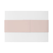 Bloemen in roze complementaire kleur uitnodigingen wikkel (Achterkant Voorbeeld)