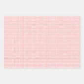 Bloemen in Roze en Groene AKA Sorority Inpakpapier Vel (Voorkant 3)