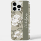 Bloemen in salie Case-Mate iPhone case (Achterkant)