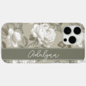 Bloemen in salie Case-Mate iPhone case (Achterkant (horizontaal))