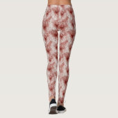 Bloemen in Scarlet Veil Leggings (Achterkant)