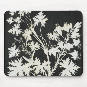 Bloemen in Silhouette Muismat