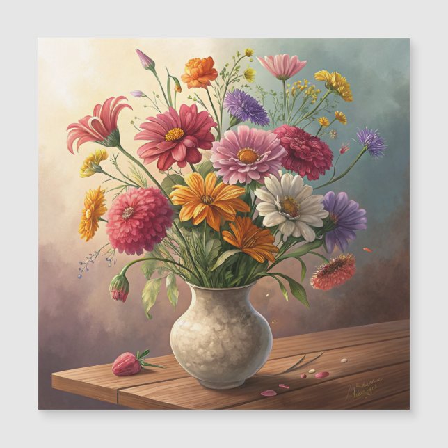 Bloemen in vaas (Voorkant)