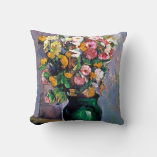 Bloemen in Vaas, Cezanne Kussen
