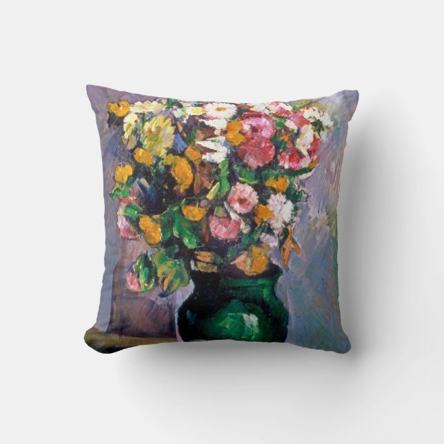 Bloemen in Vaas, Cezanne Kussen (Voorkant)