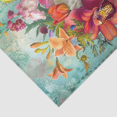  BLOEMEN IN VAAS DECOUPAGE TISSUEPAPIER (Detail)