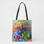 Bloemen in Vase 1922 door Felix Vallotton Tote Bag (Voorkant)