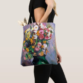 Bloemen in Vase, Cezanne Tote Bag (Dichtbij)