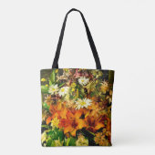 Bloemen in Vase door Frantisek Hladik Tote Bag (Achterkant)