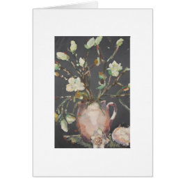 Bloemen in vasolieverf