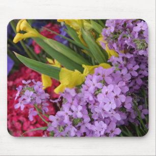 Bloemen in Veelvoudige Kleuren Muismat