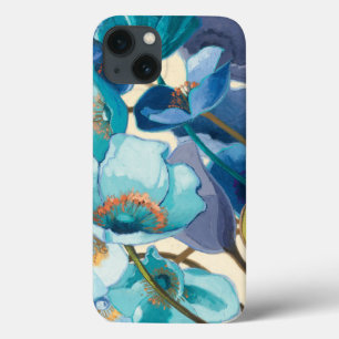 Bloemen in verschillende schaduwen van Paars en bl Case-Mate iPhone Case