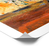 Bloemen in vet Poster 18x22 (Hoek)