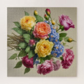 Bloemen in volle bloei legpuzzel (Horizontaal)