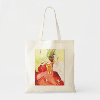 Bloemen in water tote bag