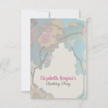 Bloemen in Waterverf PAPIER- EN SIZE-OPTIES - RSVP