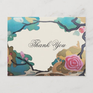 Bloemen in Waterverven ~ Briefkaart