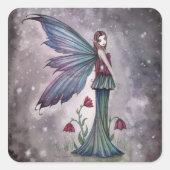 Bloemen in Winter Fairy Stickers (Voorkant)